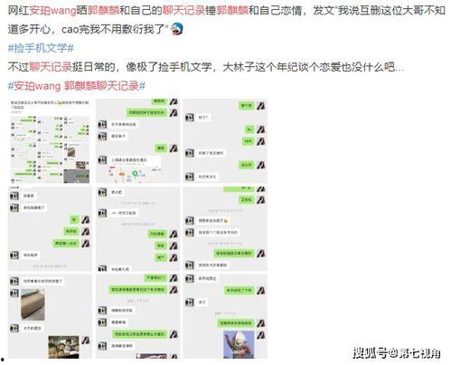 vx吃瓜网红聊天记录,独家对话记录曝光  第3张